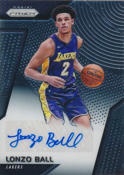 2017-18 Panini Prizm - Rookie Signatures #RS-LB Lonzo Ball Front