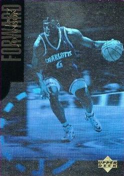 1995-96 Collector's Choice English II - International Special Edition Holograms #H1 Larry Johnson Front