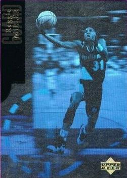 1995-96 Collector's Choice English II - International Special Edition Holograms #H4 Reggie Miller Front