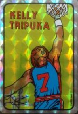 1985 Prism Jewel NBA Stickers #NNO Kelly Tripucka Front