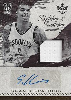 2017-18 Panini Court Kings - Sketches and Swatches #SS-SK Sean Kilpatrick Front