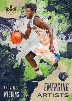 2017-18 Panini Court Kings - Emerging Artists #13 Andrew Wiggins Front