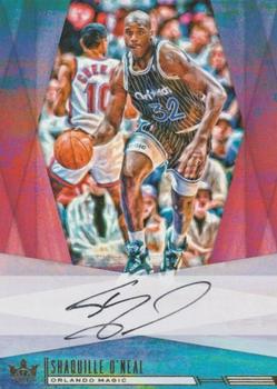 2017-18 Panini Court Kings - Box Topper Autographs #15 Shaquille O'Neal Front