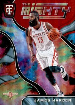 2017-18 Panini Totally Certified - The Mighty #5 James Harden Front