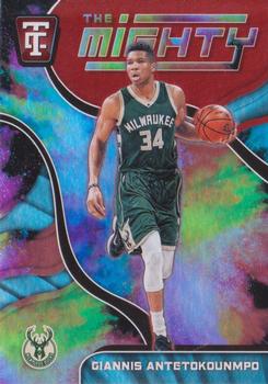 2017-18 Panini Totally Certified - The Mighty #7 Giannis Antetokounmpo Front