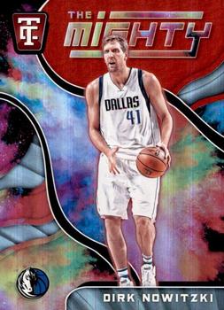 2017-18 Panini Totally Certified - The Mighty #15 Dirk Nowitzki Front