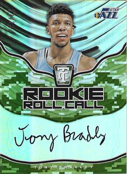 2017-18 Panini Totally Certified - Rookie Roll Call Camo #RRC-TBR Tony Bradley Front