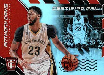 2017-18 Panini Totally Certified - Certified Mail #3 Anthony Davis Front