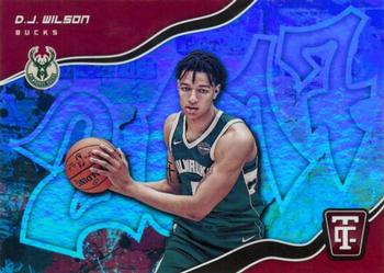 2017-18 Panini Totally Certified #17 D.J. Wilson Front