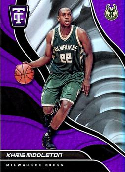 2017-18 Panini Totally Certified - Purple #53 Khris Middleton Front