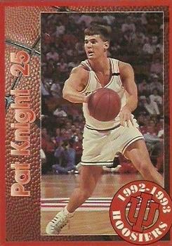 1992-93 Indiana Hoosiers #NNO Pat Knight Front