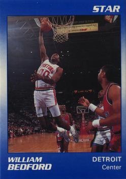 1990-91 Star H.R.H.C. Detroit Pistons - Glossy #2 William Bedford Front