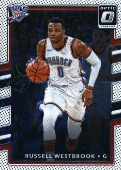 2017-18 Donruss Optic #101 Russell Westbrook Front