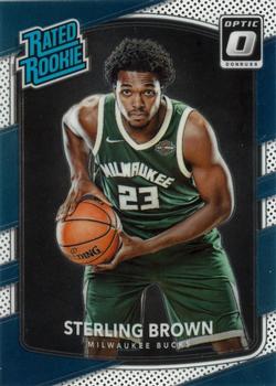 2017-18 Donruss Optic #165 Sterling Brown Front
