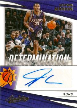2017-18 Panini Absolute - Determination #D-SM Shawn Marion Front