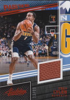 2017-18 Panini Absolute - Pass the Rock Basketball Memorabilia #PR-TLY Trey Lyles Front