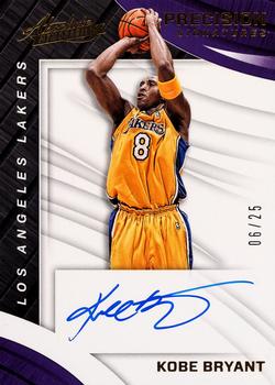 2017-18 Panini Absolute - Precision Signatures #PS-KB Kobe Bryant Front