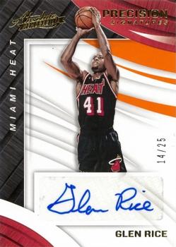 2017-18 Panini Absolute - Precision Signatures Level 2 #PS-GR Glen Rice Front