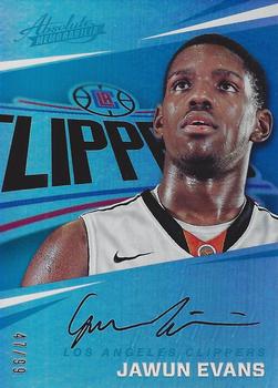 2017-18 Panini Absolute - Rookie Autographs #AR-JEV Jawun Evans Front