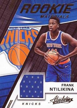 2017-18 Panini Absolute - Rookie Materials #RM-FNT Frank Ntilikina Front