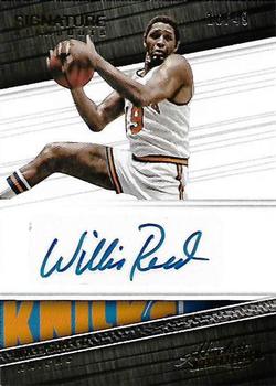 2017-18 Panini Absolute - Signature Standouts #SS-WR Willis Reed Front
