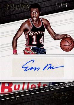 2017-18 Panini Absolute - Signature Standouts #SS-EM Earl Monroe Front
