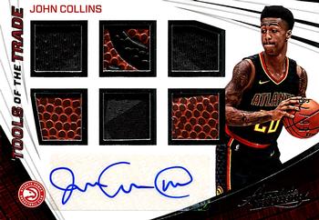 2017-18 Panini Absolute - Tools of the Trade Six Swatch Signatures #TT6-JC John Collins Front