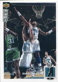 1994-95 Collector's Choice Coca-Cola Australia #22 Alonzo Mourning Front