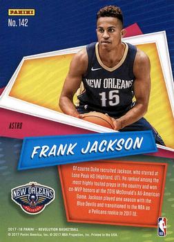 2017-18 Panini Revolution - Astro #142 Frank Jackson Back