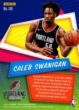 2017-18 Panini Revolution - Chinese New Year #149 Caleb Swanigan Back