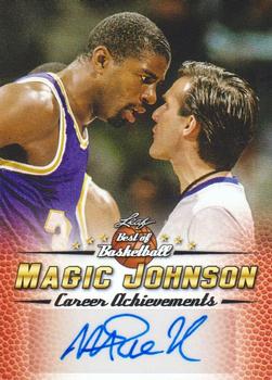 2016-17 Leaf Best of Basketball - Autographs #BBCAA-MJ2 Magic Johnson Front