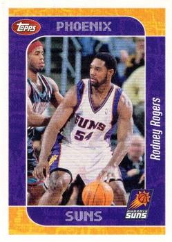2001-02 Topps Phoenix Suns #PS-RR Rodney Rogers Front