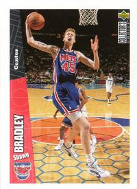 1996-97 Collector's Choice Italian Stickers #161 Shawn Bradley Front