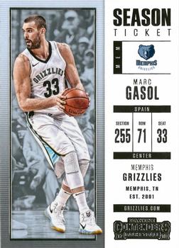 2017-18 Panini Contenders #43 Marc Gasol Front