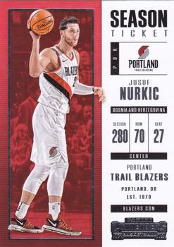 2017-18 Panini Contenders #61 Jusuf Nurkic Front