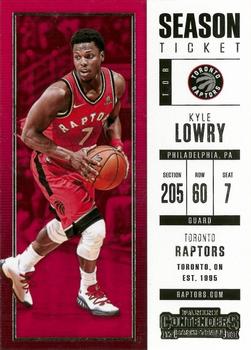 2017-18 Panini Contenders #68 Kyle Lowry Front
