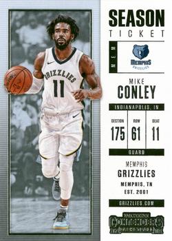 2017-18 Panini Contenders #72 Mike Conley Front