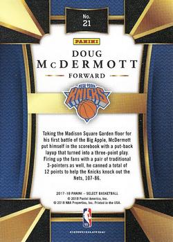 2017-18 Panini Select #21 Doug McDermott Back