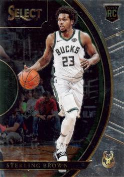 2017-18 Panini Select #42 Sterling Brown Front