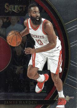 2017-18 Panini Select #63 James Harden Front