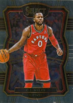 2017-18 Panini Select #103 C.J. Miles Front