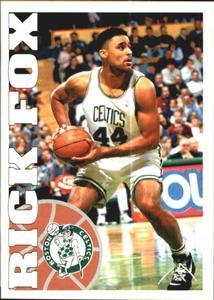 1995-96 Panini NBA Stickers (Brazil/Portuguese) #4 Rick Fox Front