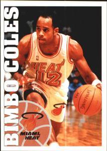 1995-96 Panini NBA Stickers (Brazil/Portuguese) #11 Bimbo Coles Front