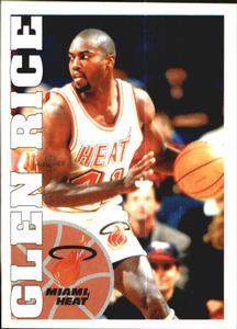 1995-96 Panini NBA Stickers (Brazil/Portuguese) #17 Glen Rice Front