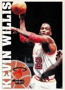 1995-96 Panini NBA Stickers (Brazil/Portuguese) #18 Kevin Willis Front