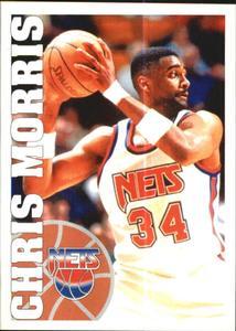 1995-96 Panini NBA Stickers (Brazil/Portuguese) #26 Chris Morris Front