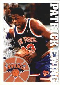 1995-96 Panini NBA Stickers (Brazil/Portuguese) #30 Patrick Ewing Front