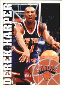 1995-96 Panini NBA Stickers (Brazil/Portuguese) #31 Derek Harper Front