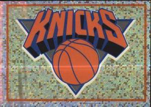 1995-96 Panini NBA Stickers (Brazil/Portuguese) #33 Knicks Team Logo Front