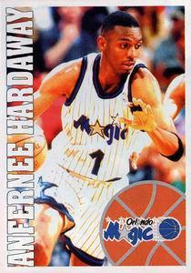 1995-96 Panini NBA Stickers (Brazil/Portuguese) #39 Anfernee Hardaway Front
